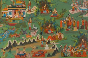 Kawalek jednego z wielu mazow na scianach