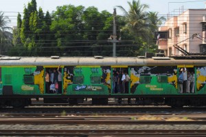Mumbajowy pociag podmiejski